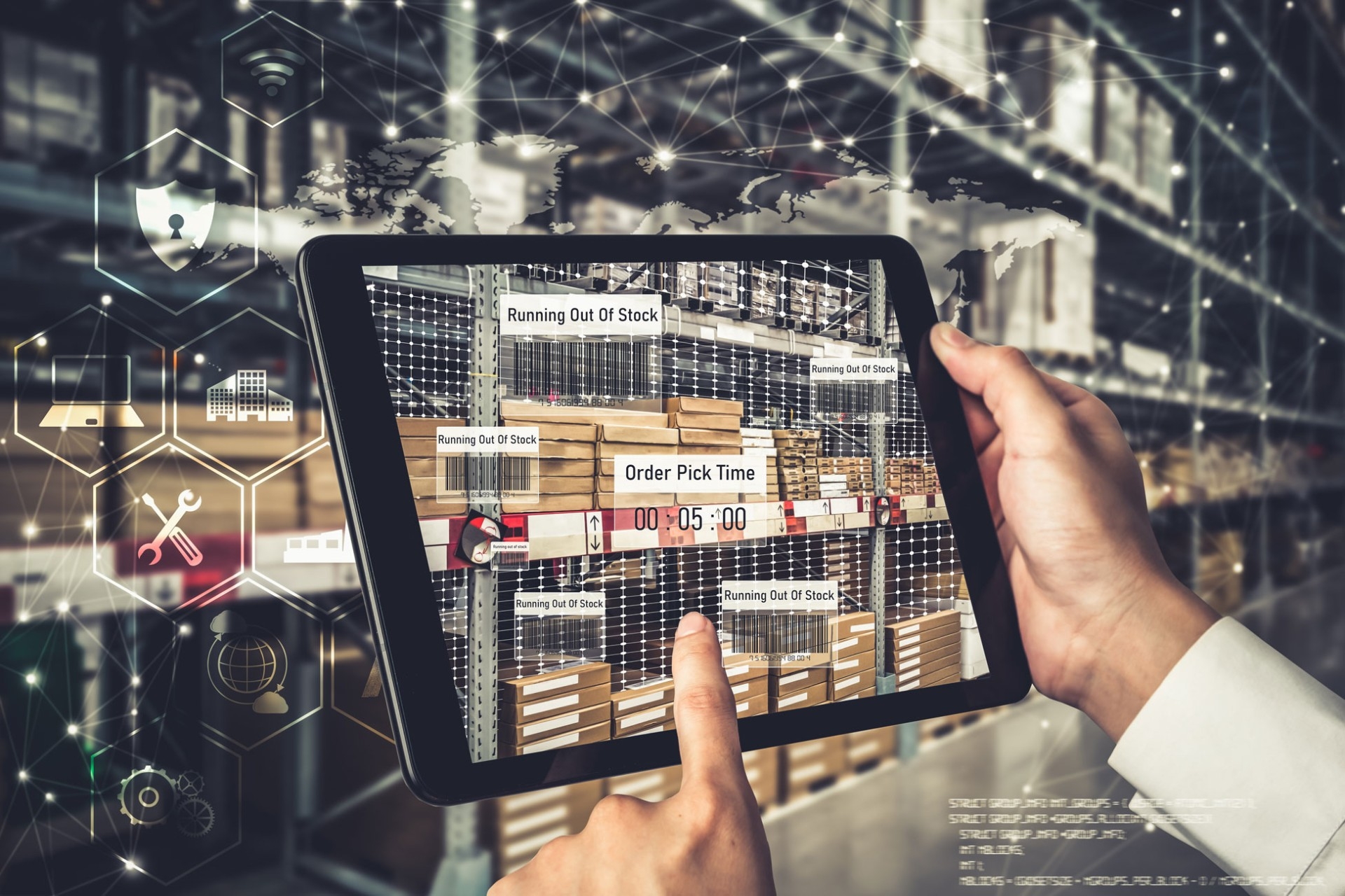 Smart warehouse management system using augmented reality technology