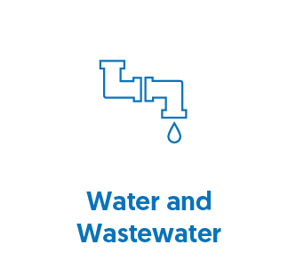 Water and Wastewater Industry Icon