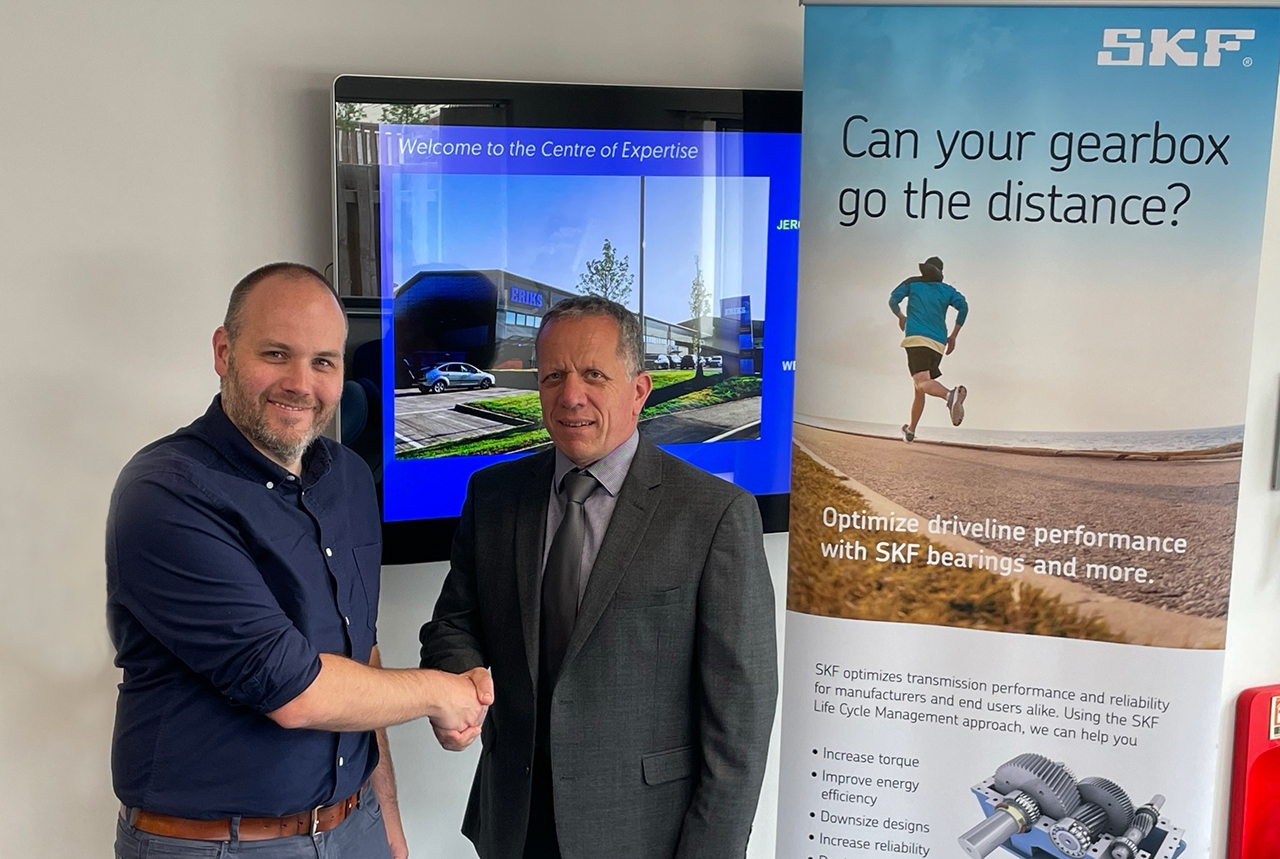 ERIKS Appointed as Certified SKF Gearbox Rebuilder