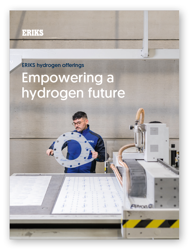 ERIKS Hydrogen offerings - empowering a hydrogen future brochure