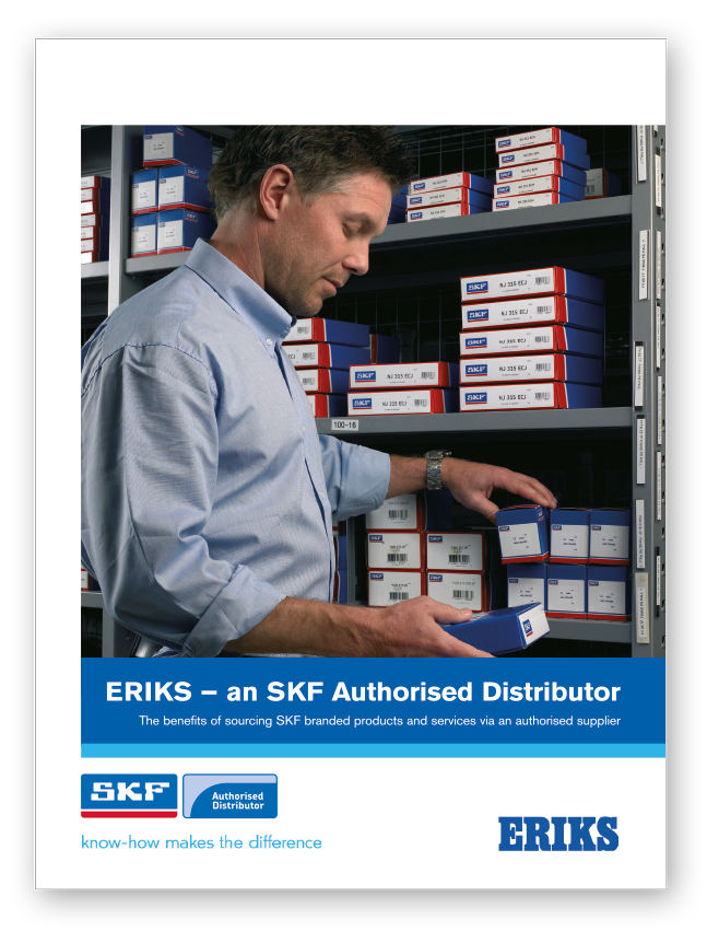 skf authorised distributor eriks brochure