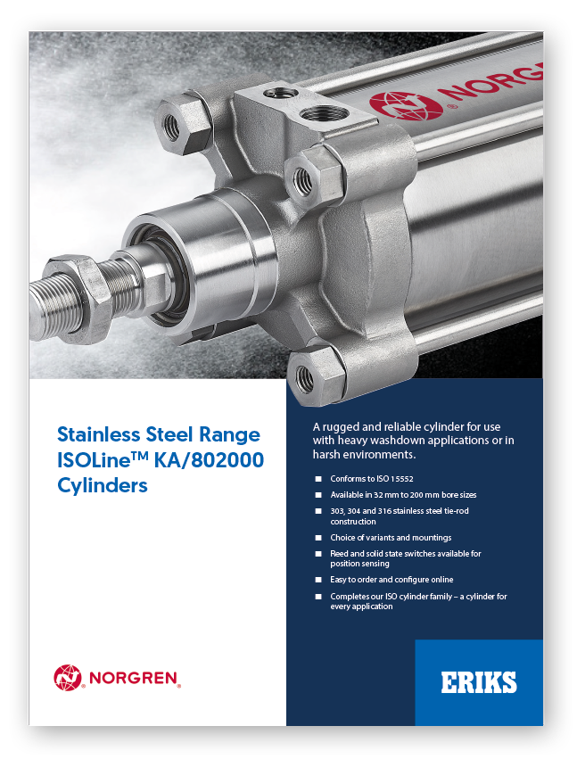 IMI Norgren Stainless Steel Cylinders flyer