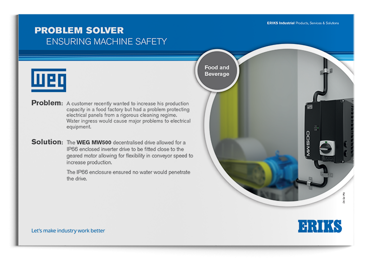 WEG MW500 decentralised drive