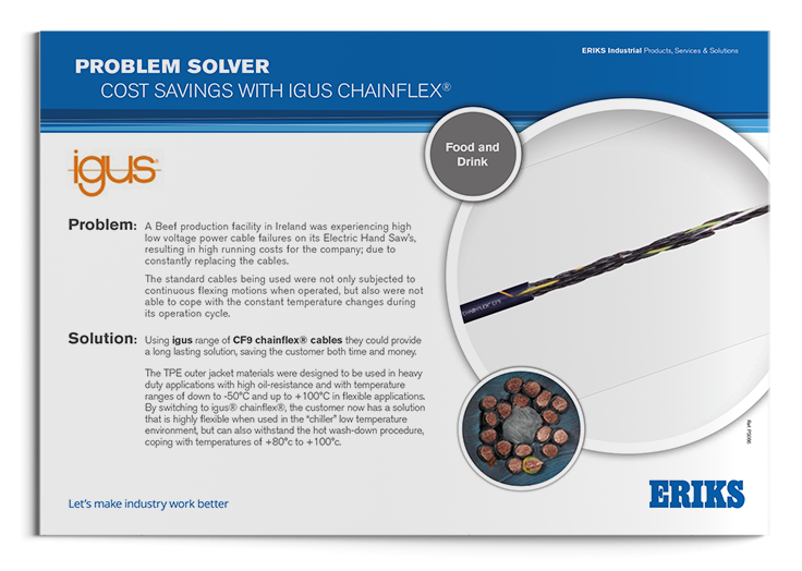 igus Chainflex cables