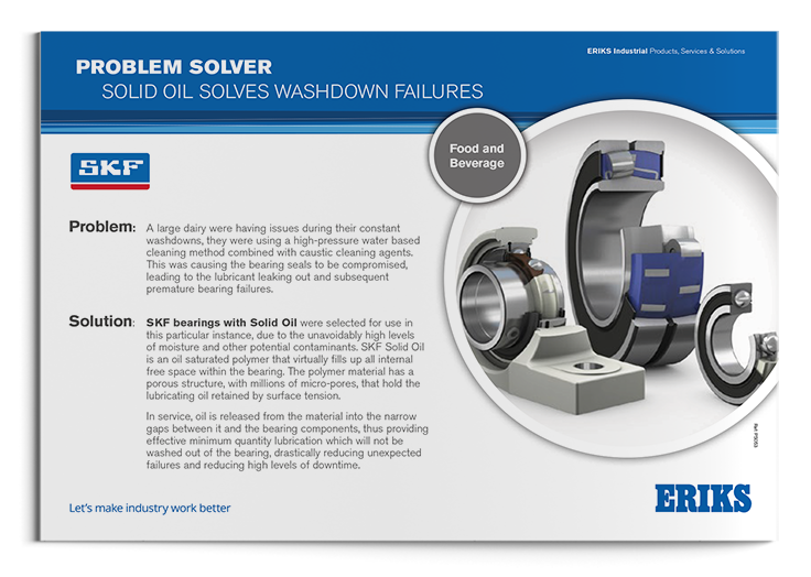 SKF Solid Oil Bearing
