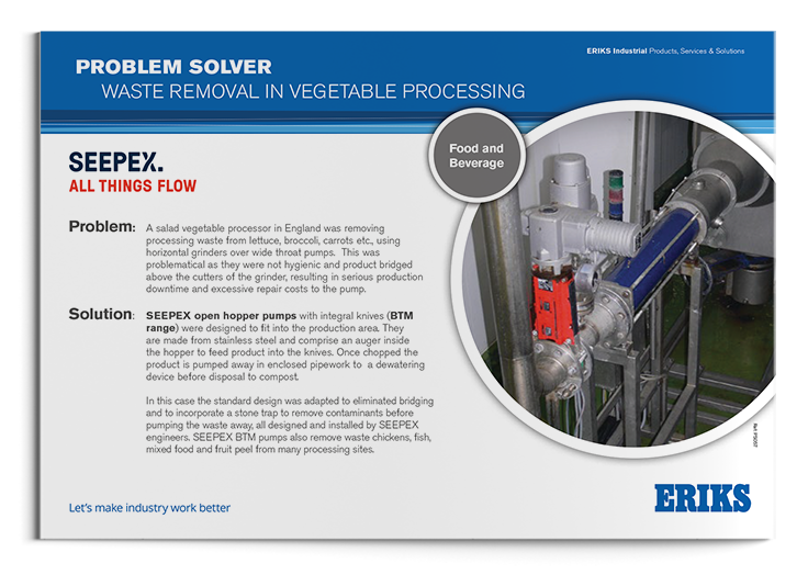 Seepex Open Hopper Pump