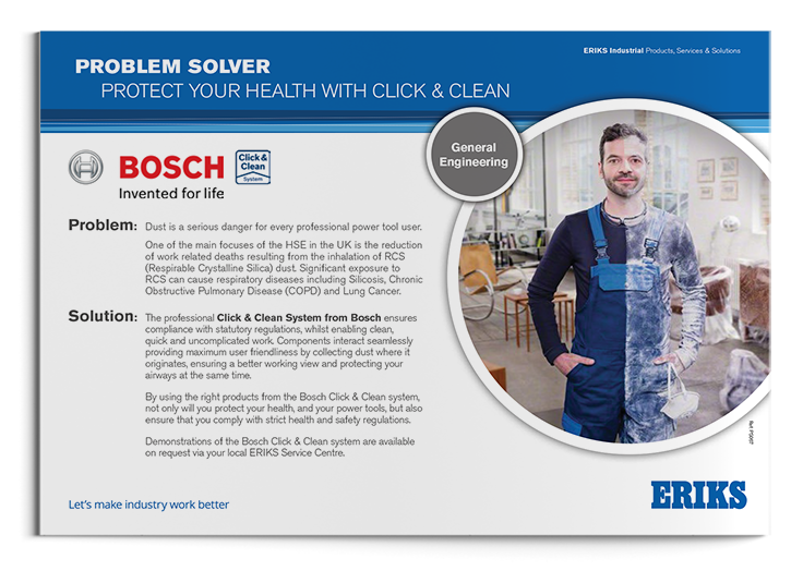 Bosch Click and Clean System