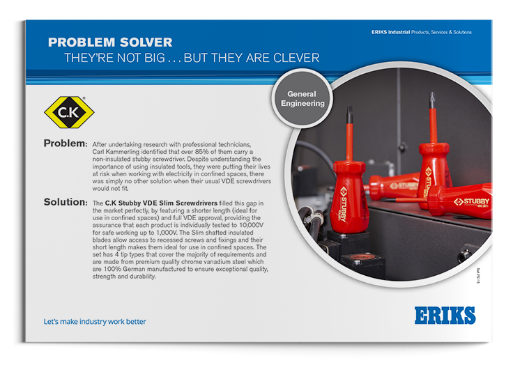 CK Stubby Screwdrivers