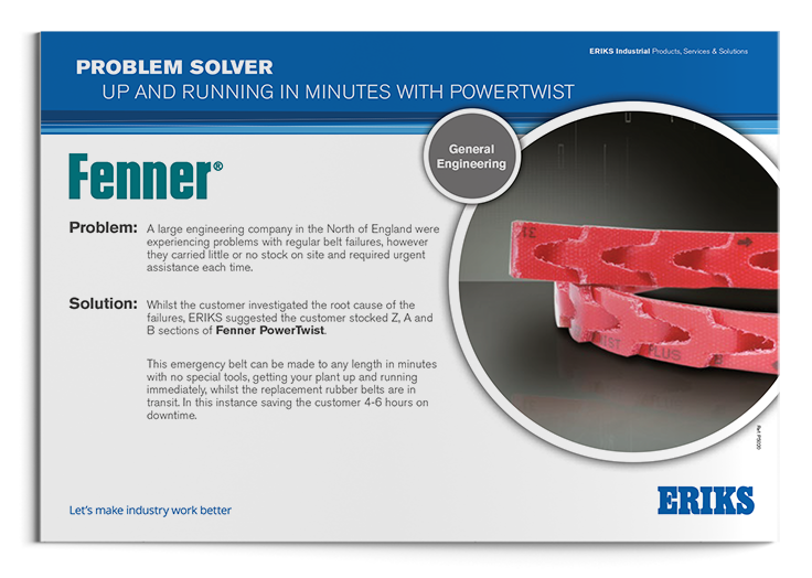 Fenner PowerTwist Belting