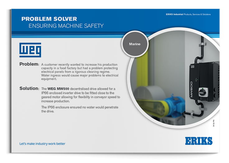 Decentralised Drive WEG MW500