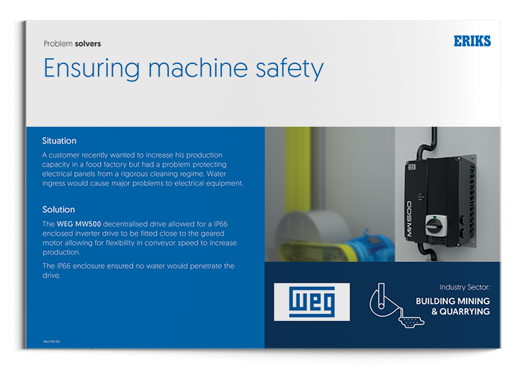 WEG MW500 decentralised drive