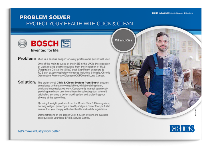 Bosch Click and Clean System