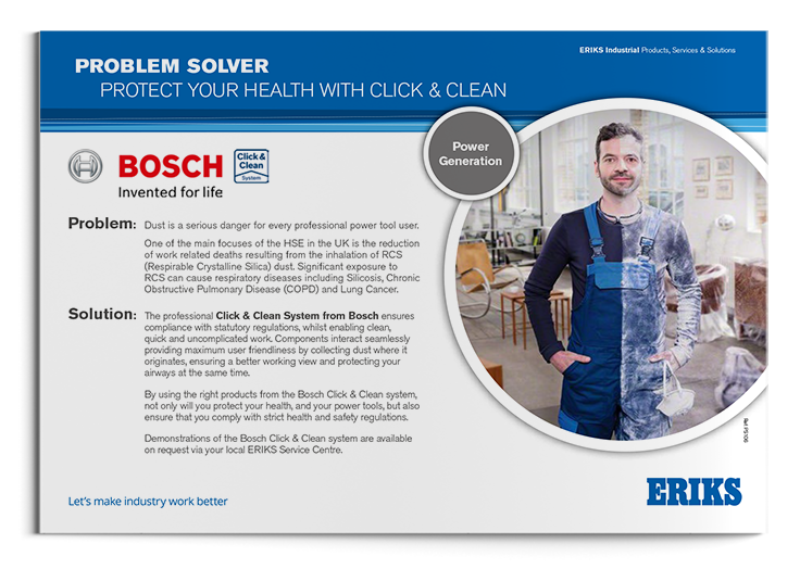 Bosch Click and Clean System