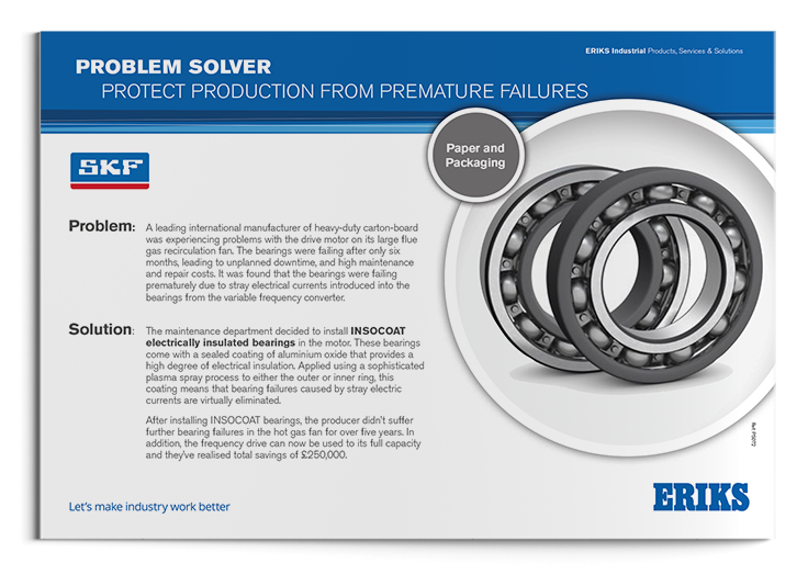 Skf insulated bearing