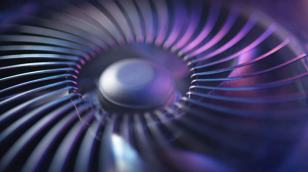 Ensuring Cleanroom Success: The role of Ventilation and Air Handling Equipment Close-up Cooling Fan