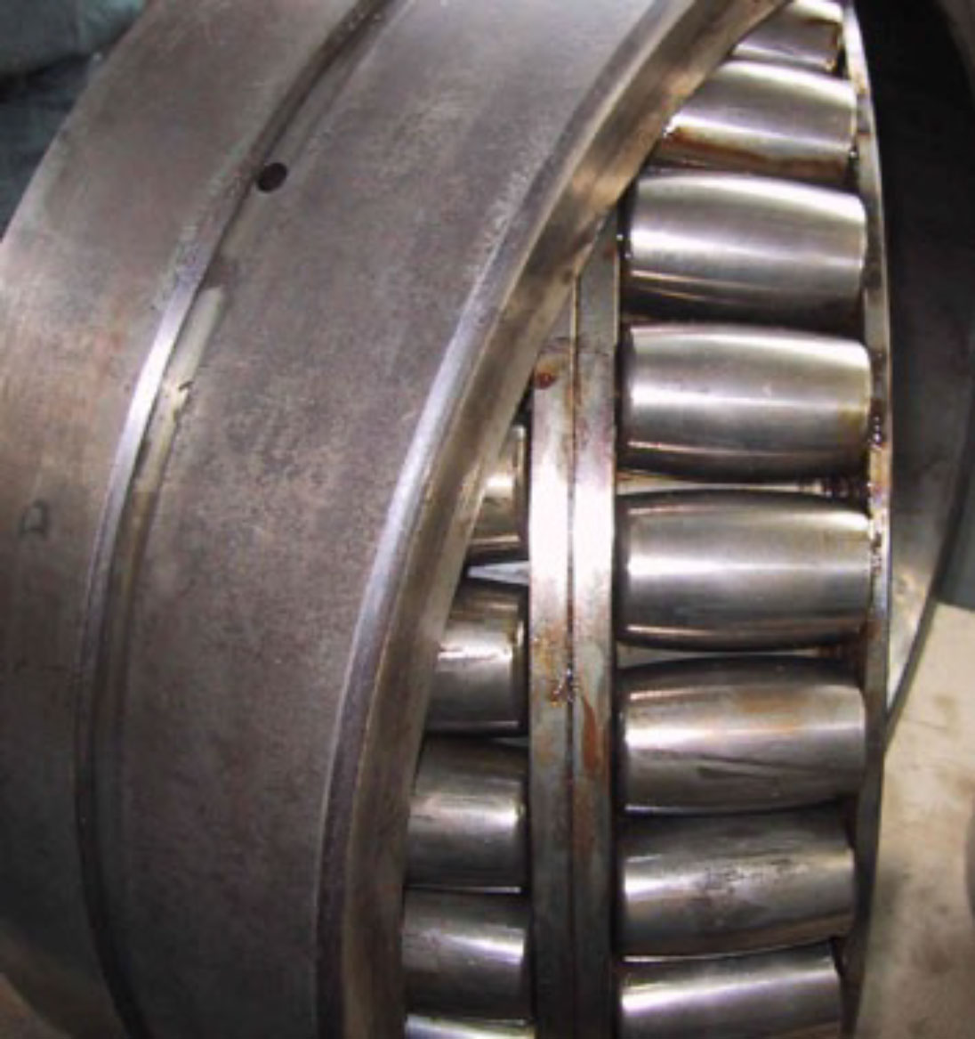 spherical roller bearing before bearing remanufacture