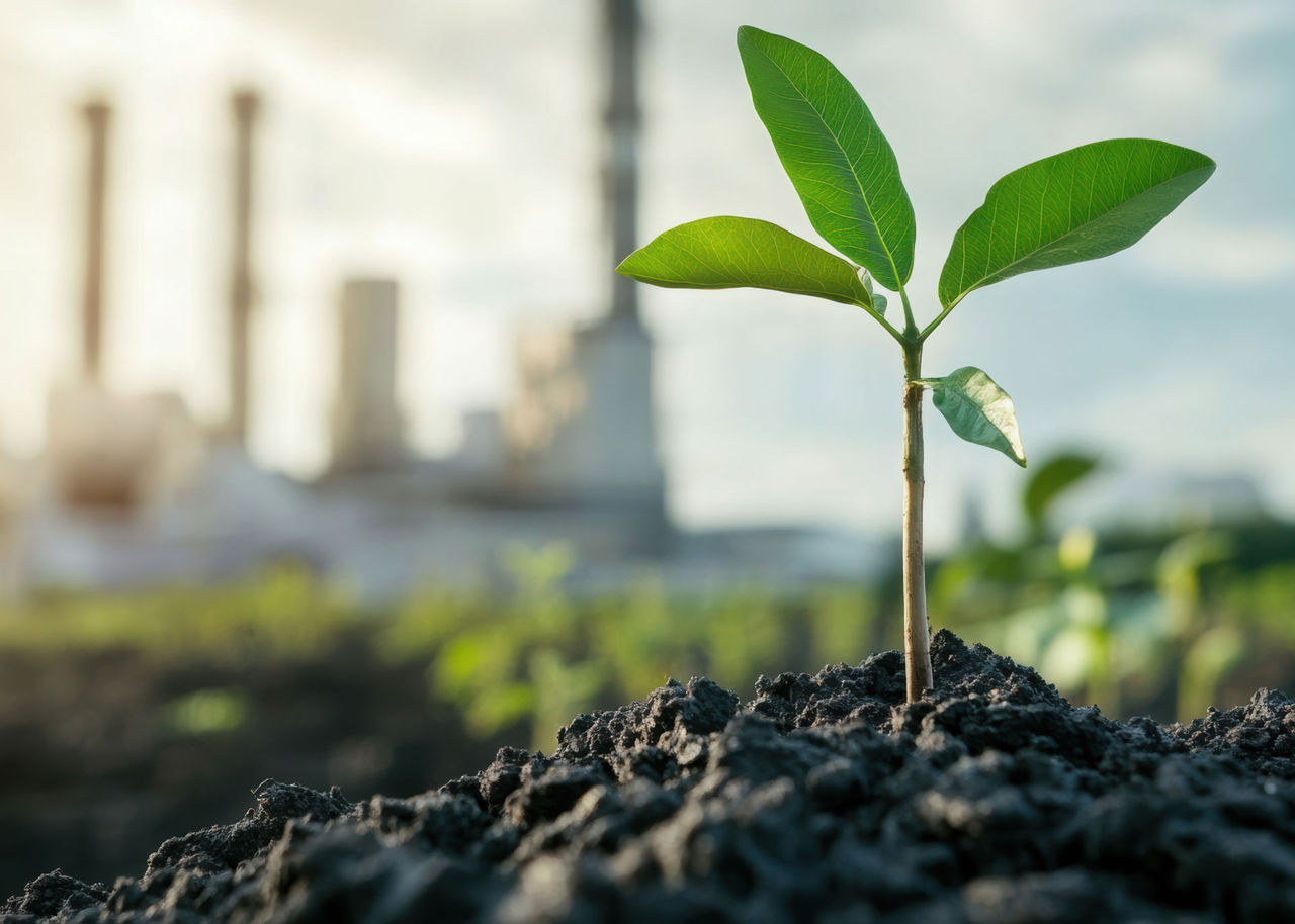 Net Zero: Seeing the whole picture Carbon emission reduce, Green business responsibility sustainable environment development for net zero, Low carbon economy concept. Co2, Carbon footprint report and carbon neutral or offset