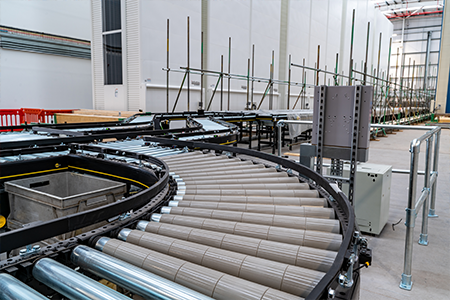 Fulfilment Centre of Expertise high-speed conveyor system