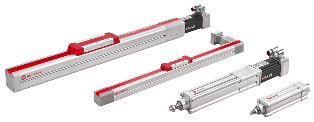 Norgren ELION rod-style and rodless electric actuators
