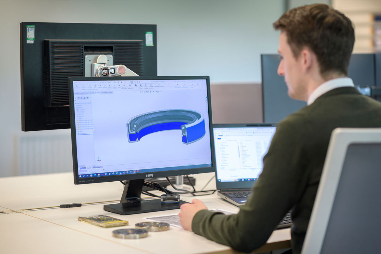 ERIKS Warrington computer CAD model