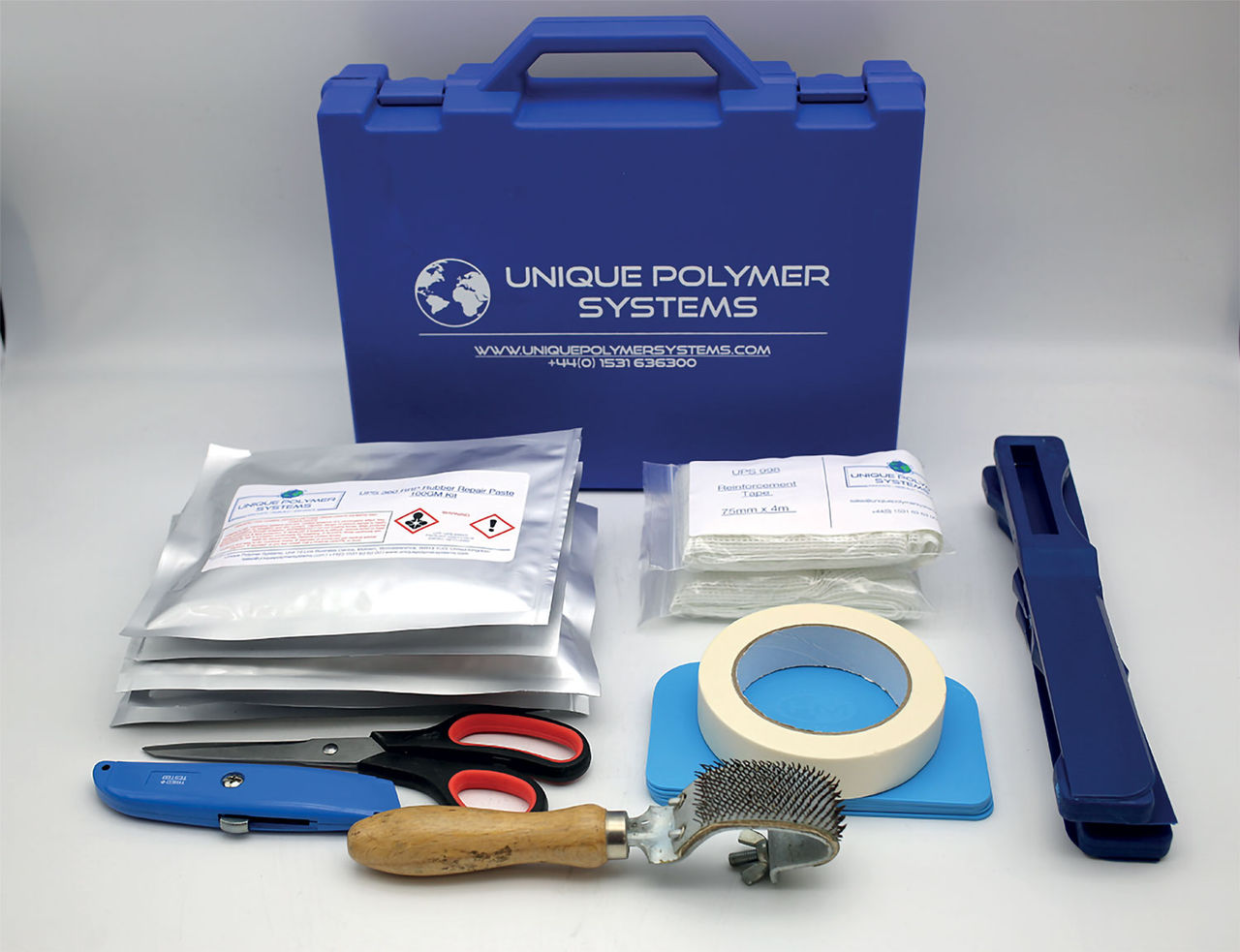 Unique Polymer Systems rubber repair solution fixing kit