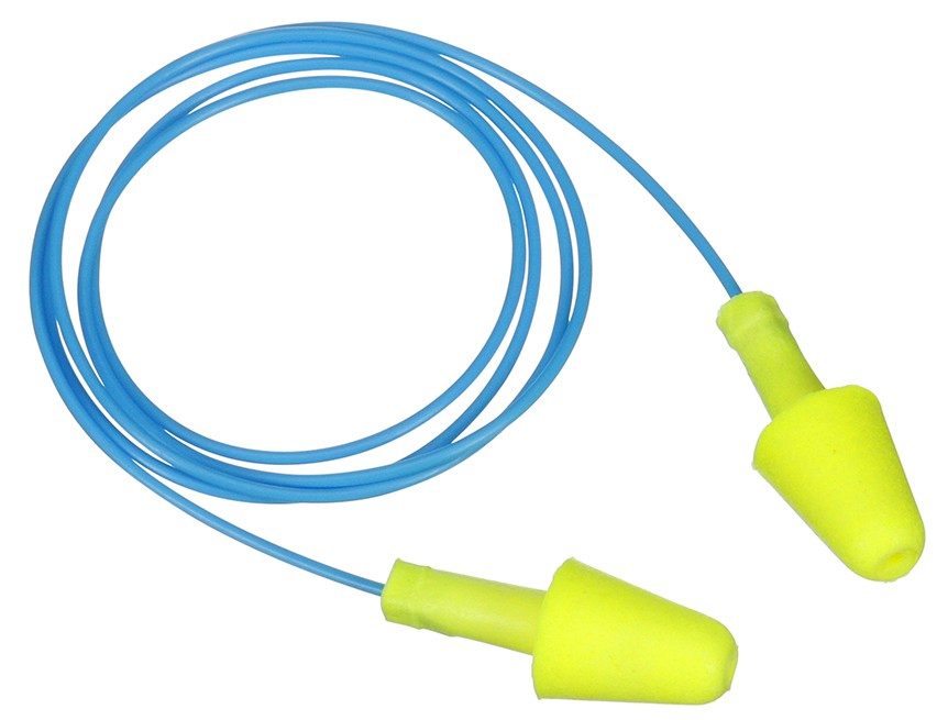 3M™ EAR™ Flexible Fit yellow ear plugs with blue wiring