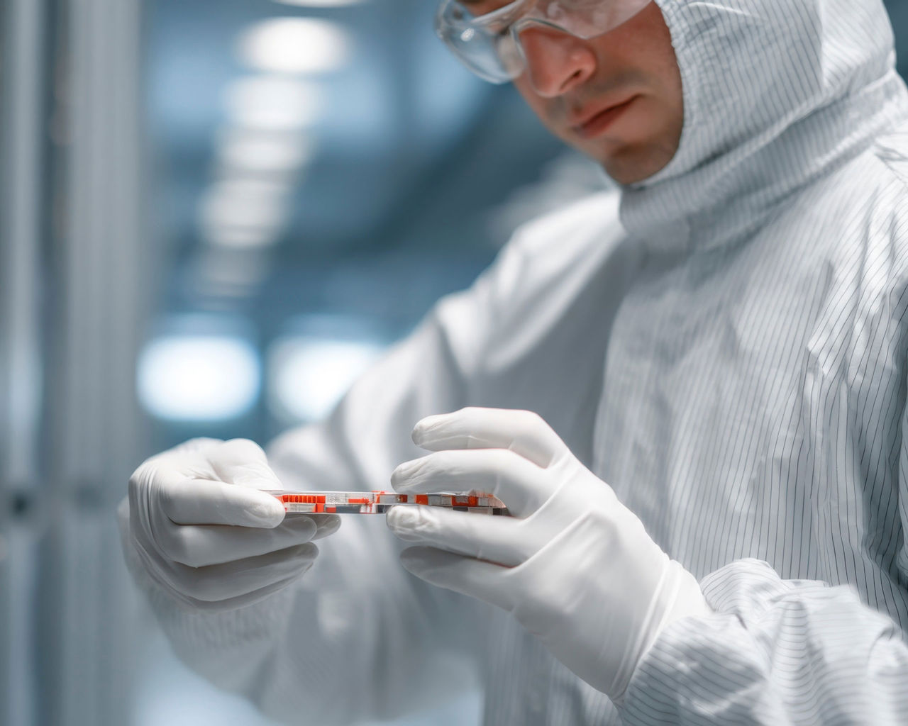 Empowering cleanroom excellence with OTECT N310 Data Center Technician in Cleanroom Suit Handling Equipment