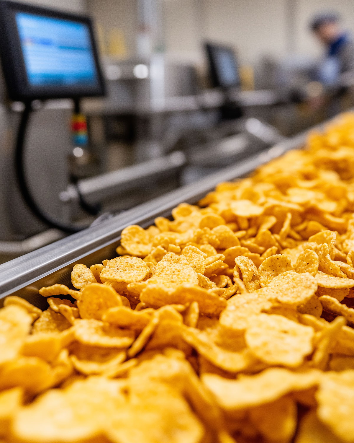 Taking Control of Leaking Valves with Spira-trol™ Cereal on conveyor production line