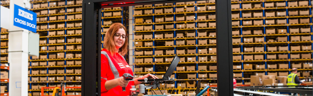ERIKS OnSite people organising stock and deliveries